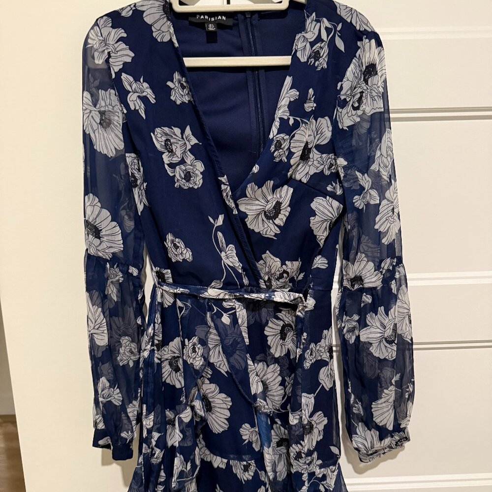 Asos Parisian Floral Wrap Dress